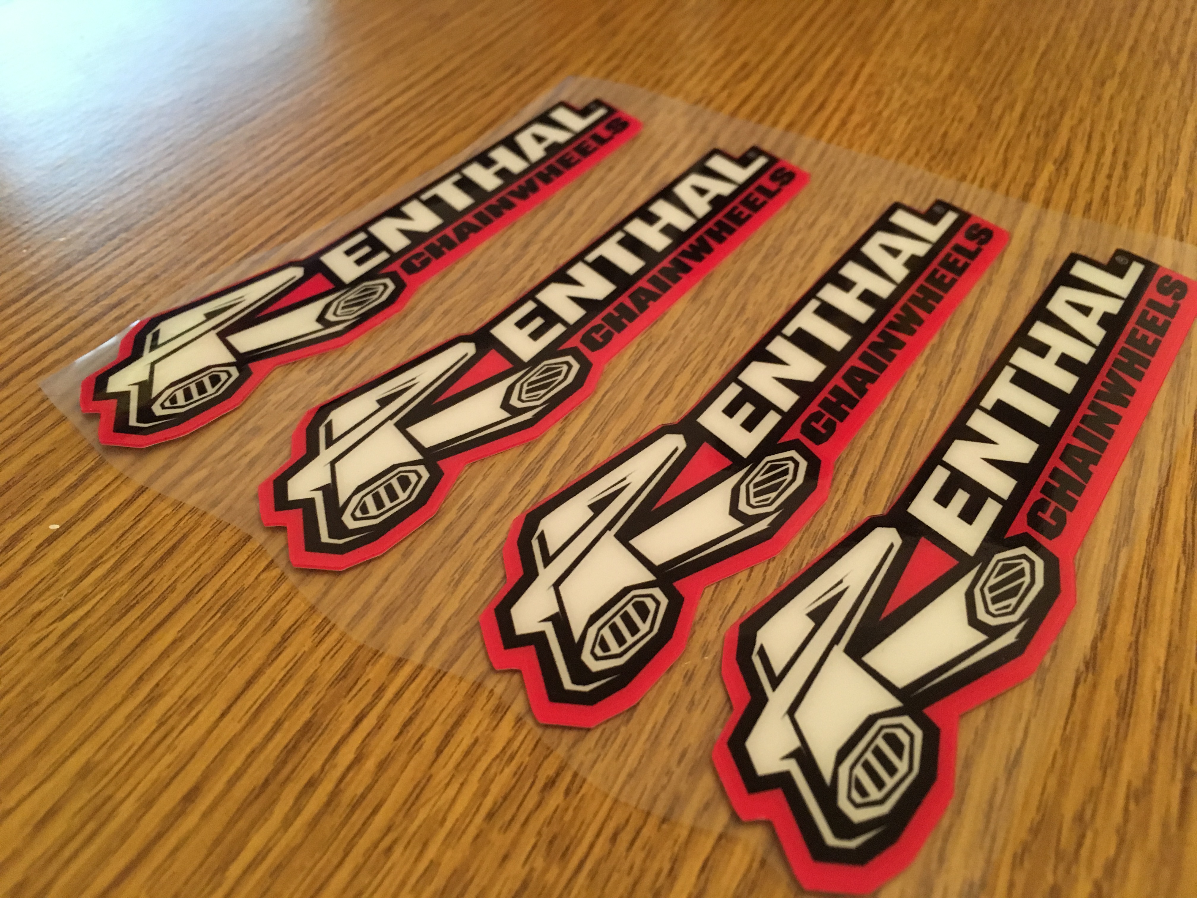 Renthal Chainwheels High Quality Swing arm Motocross Graphics Decals